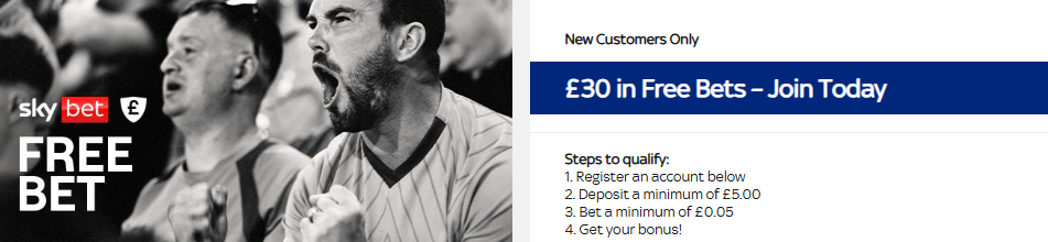 Sky Bet Welcome Offer