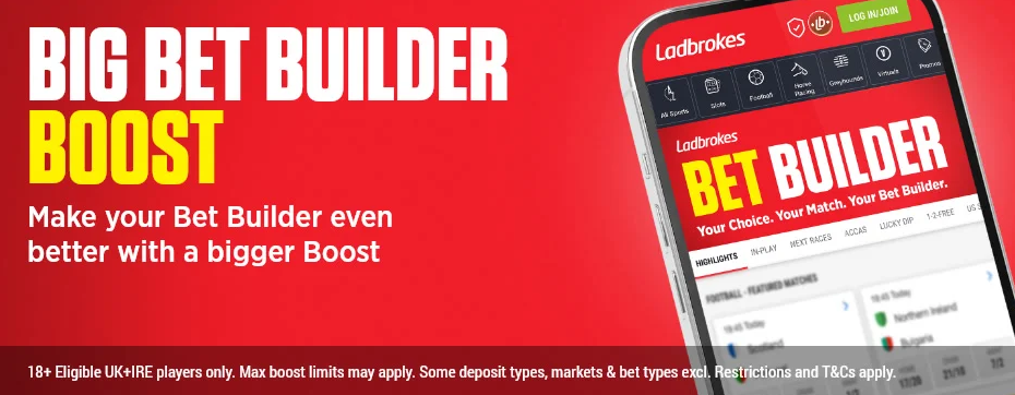 ladbrokes Bet Builder Boost