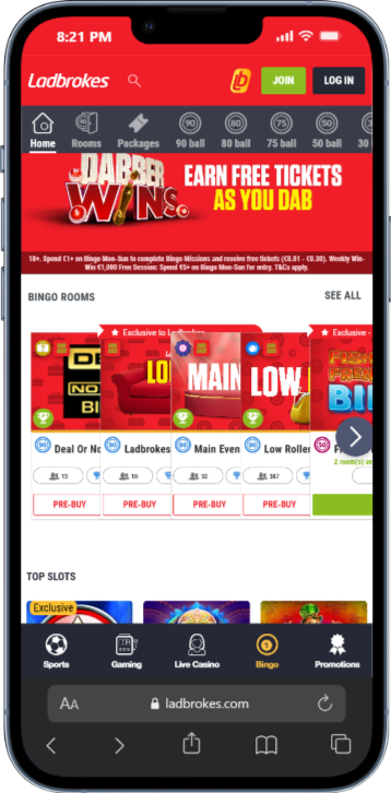 Ladbrokes Bingo 