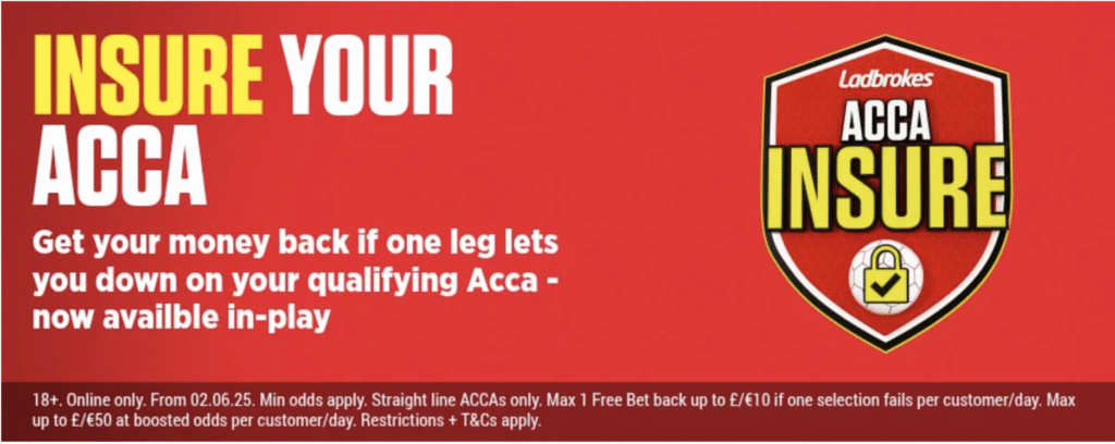 ladbrokes existing offer acca insurance