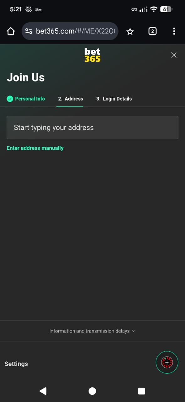 How to Register On Bet365 via Mobile