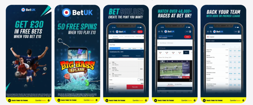 BetUK Top Mobile App