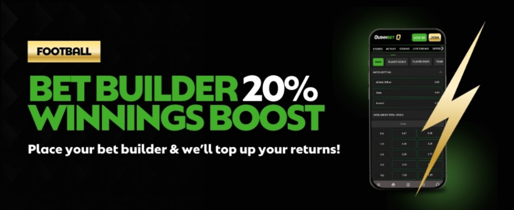 QuinnBet Bet Builder Boost