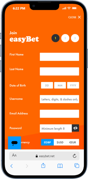 How to Claim easyBet Sign Up Offer