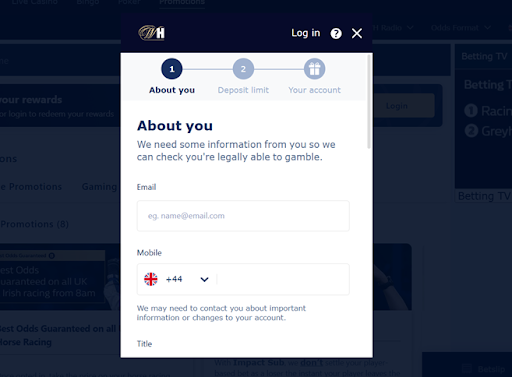 william hill registration 3