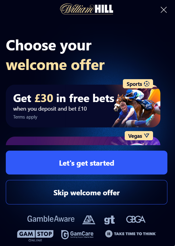 William Hill Promo Code