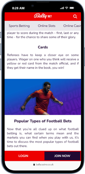 Sports That I Can Bet on with Bally Bet