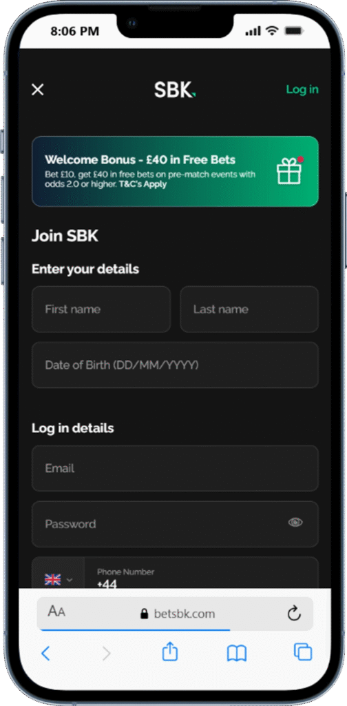 SBK Operator Details