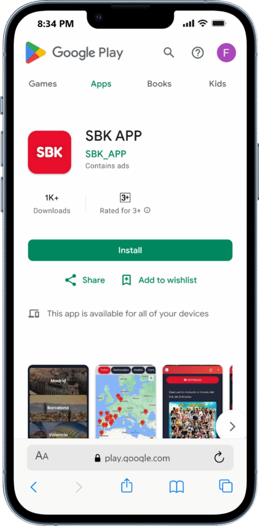 How to Download the SBK App