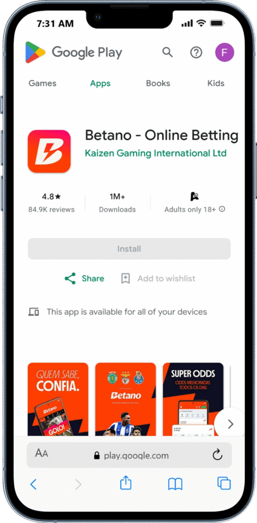 How to Download the Betano App?