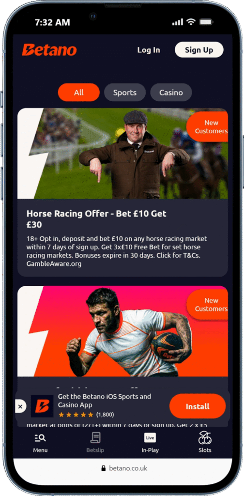 What are the Features of the Betano App?