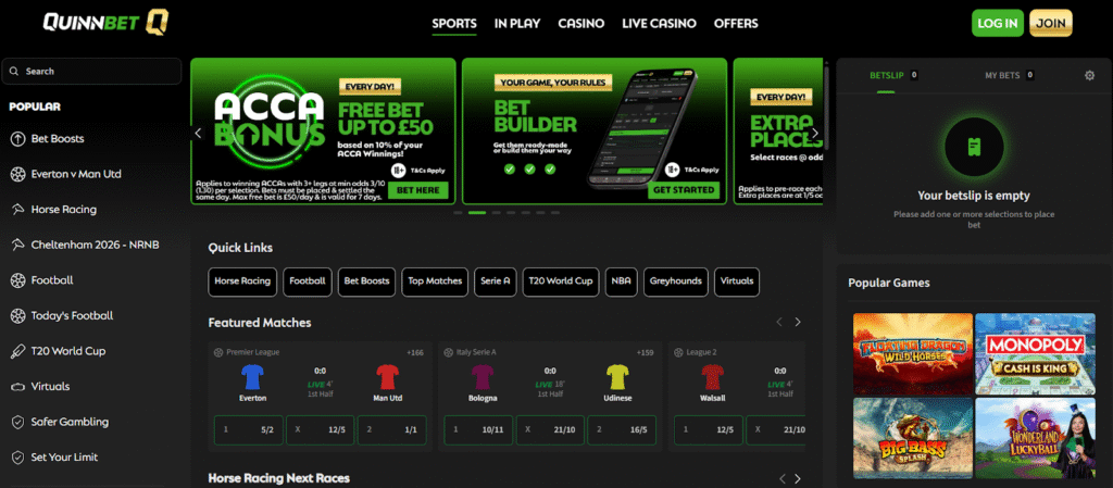 Quinnbet App - Mobile Review
