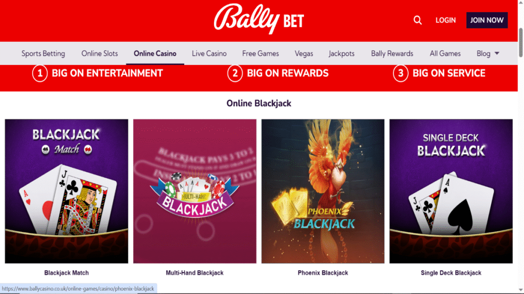 Bally Bet's Offer