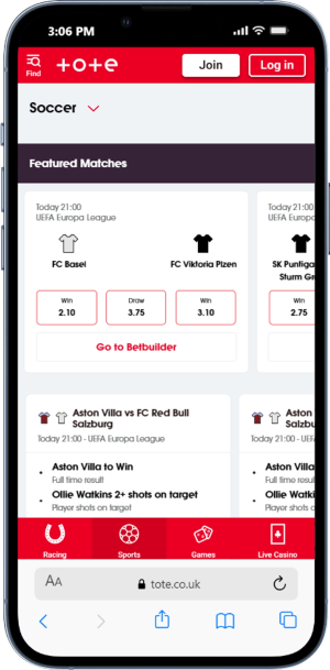 Sports That I Can Bet on with Tote