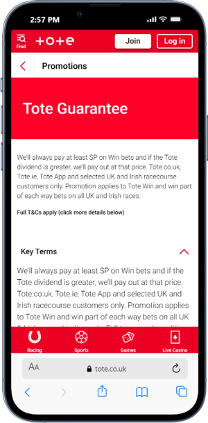 How to Claim Tote Sports Promo Code Offer
