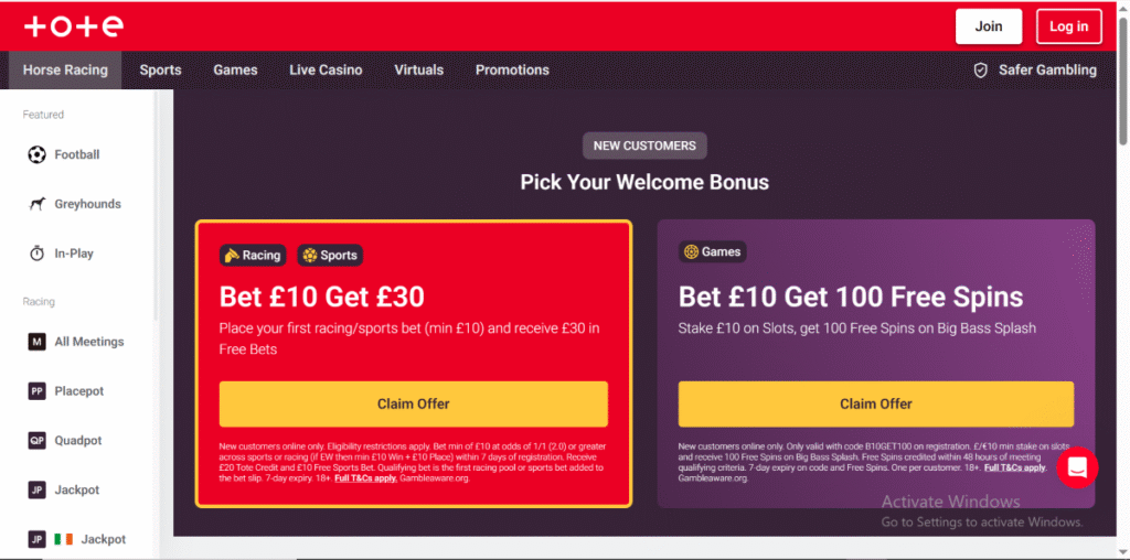 How to Claim Tote Casino Promo Code Offer