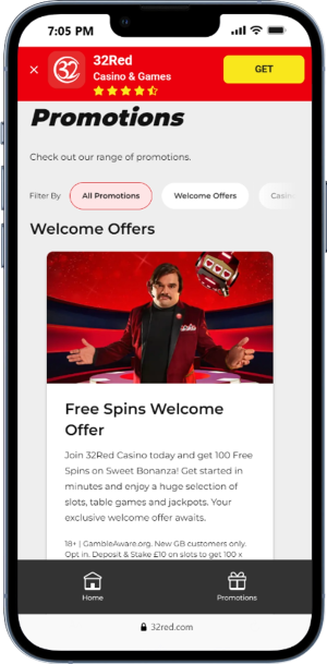 Our Opinion on the 32Red Sign Up Offer