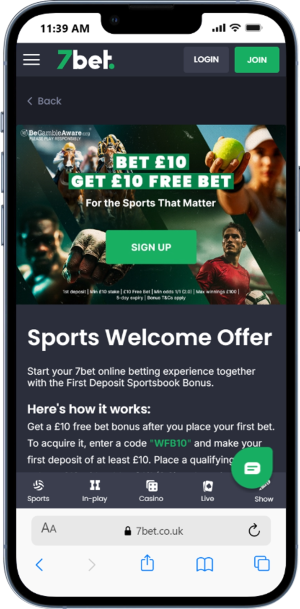 7bet Welcome Offer