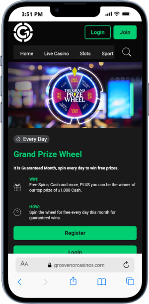 Grosvenor Existing Customers Offers
Free-to-Play Games