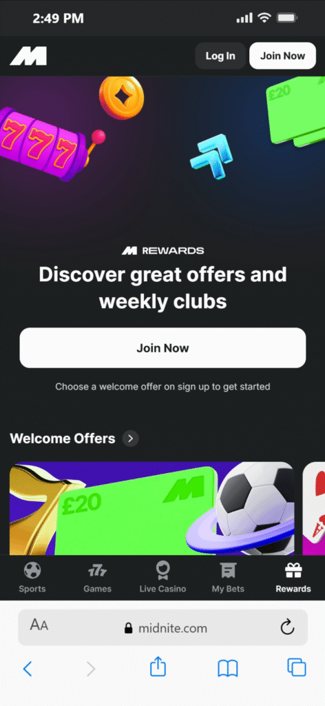 What are the Features of the Midnite App?