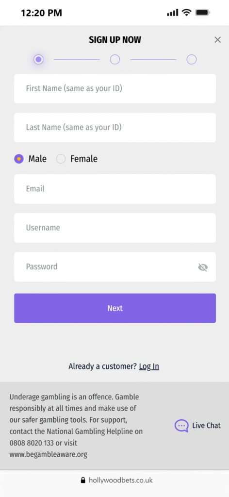 Step-by-Step: How to Claim Hollywoodbets Promo Code