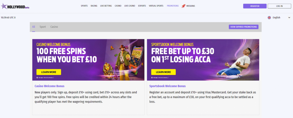 How does Hollywoodbets Welcome Offer Compare to Other welcome offers?