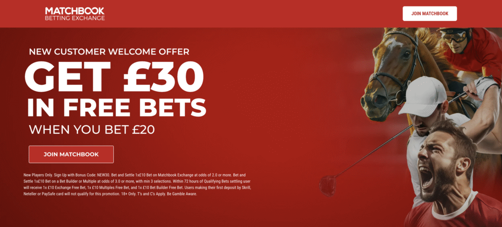 matchbook sign up offer