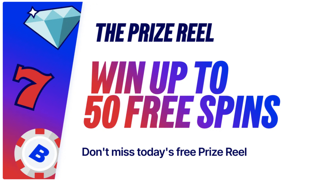 betfred prize reel