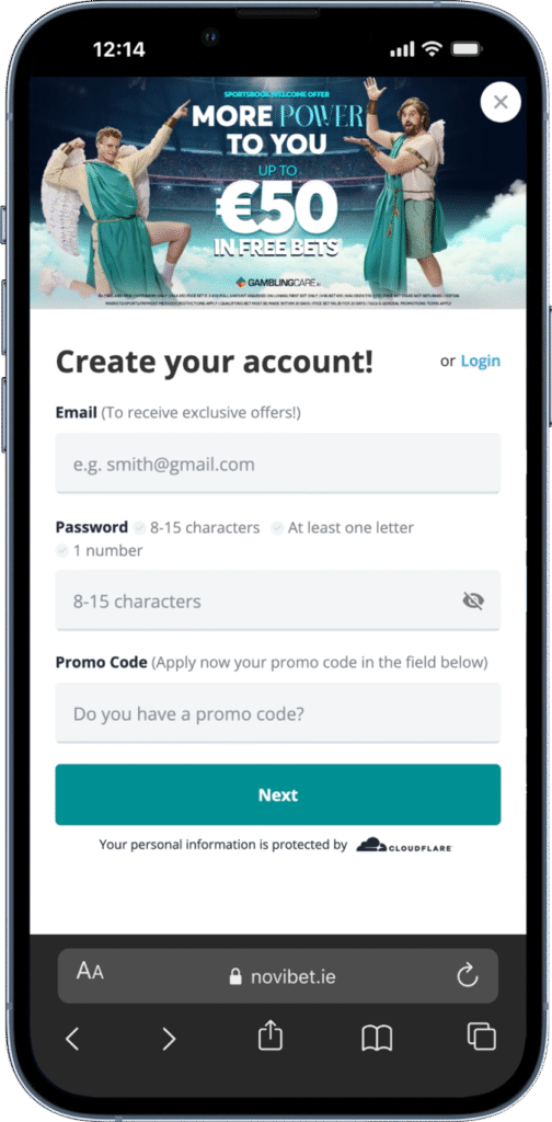 Novibet Promo Code Ireland