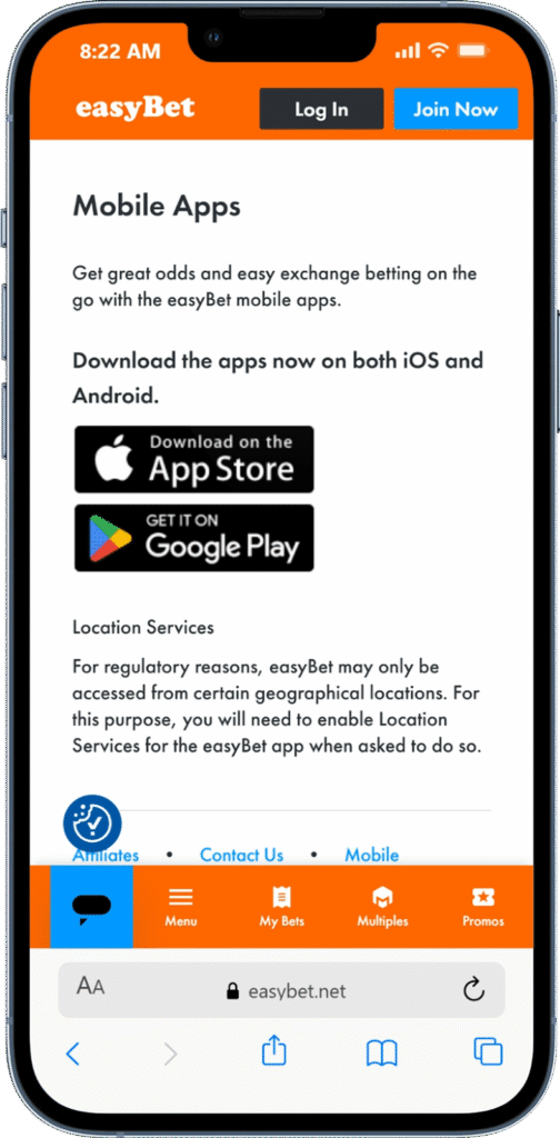 How to Download the easyBet App?
