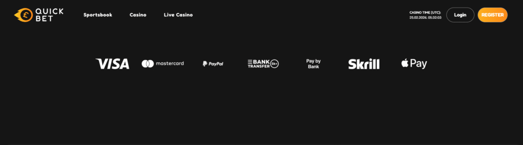 Quickbet App Secure Payments