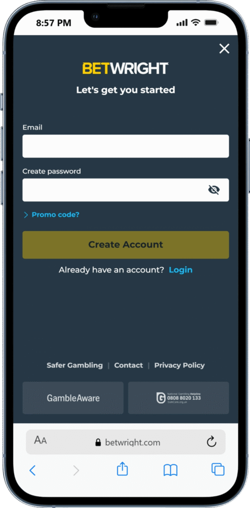 BetWright Promo Code