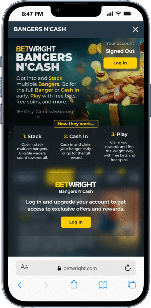 BetWright Existing Customers Offers