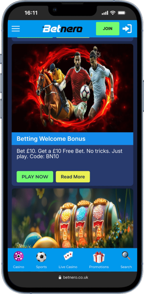 Betnero Welcome Offer