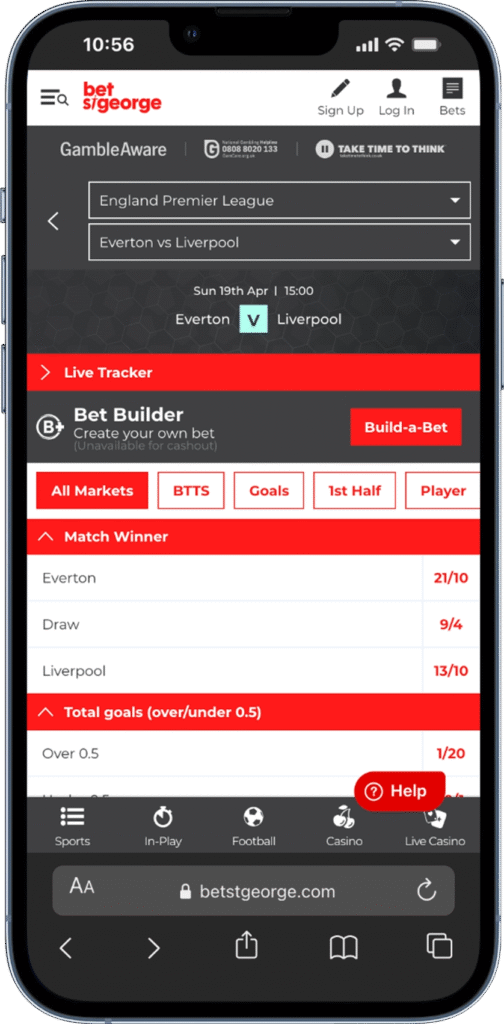 Bet St George Sign Up Offer
