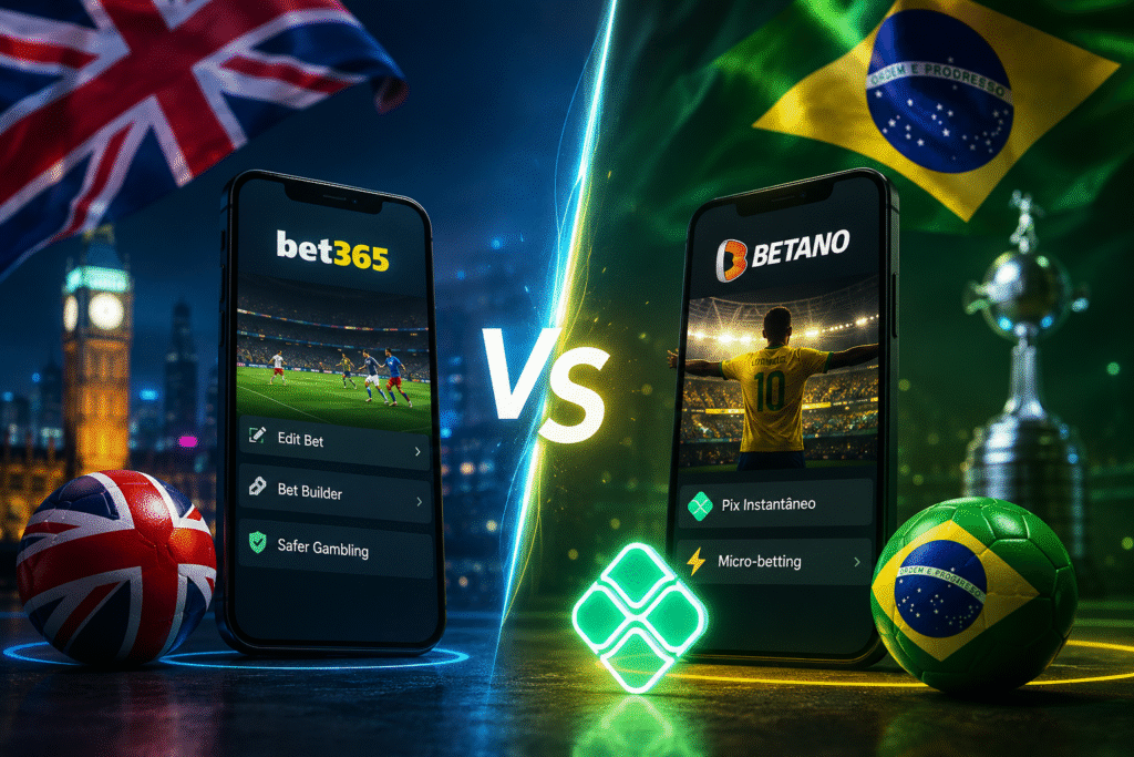 Brazil vs UK: Betting platforms