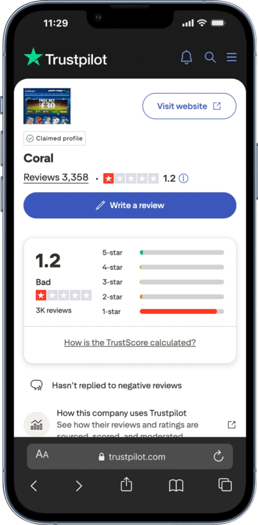 Coral sign up offer