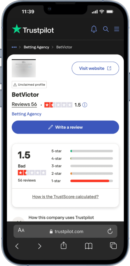 Betvictor bonus code
BetVictor: Irish User Reviews