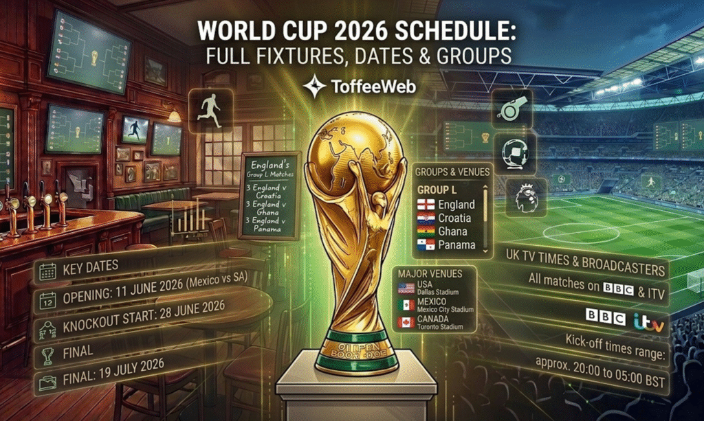 World Cup 2026 Fixtures