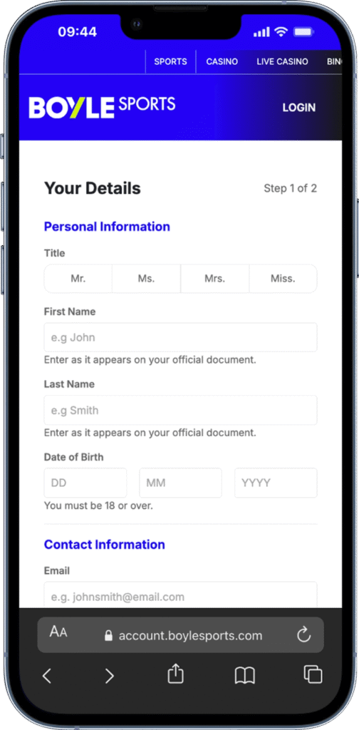 BoyleSports Sign Up: Step-by-Step Guide