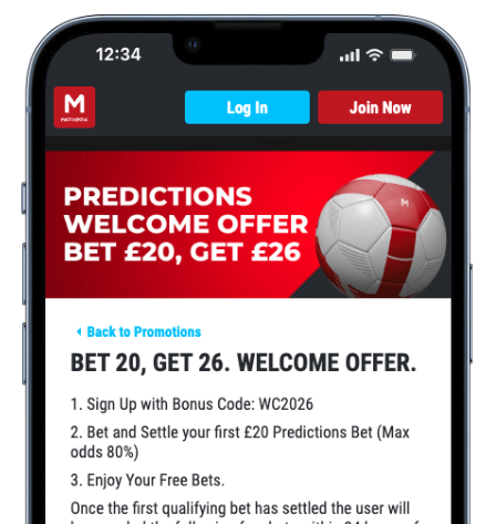 matchbook predictions offers