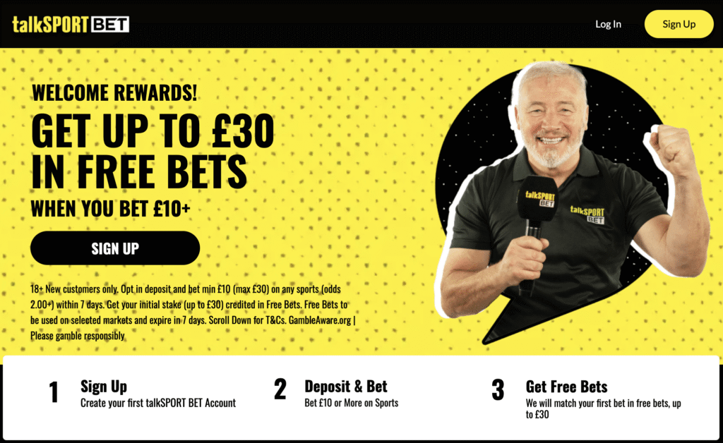 talksport bet bet 10 get 30 offer