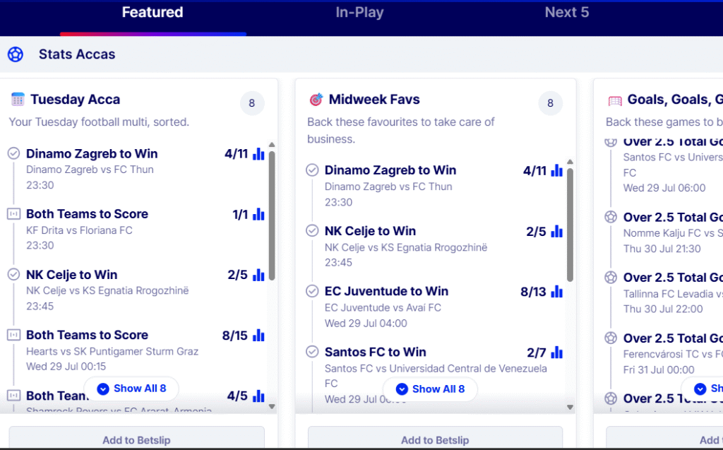 Betfred football