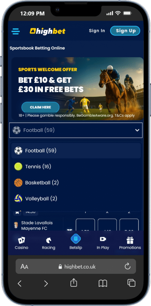 Highbet football