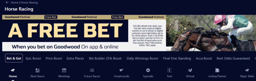 William Hill Horse Racing