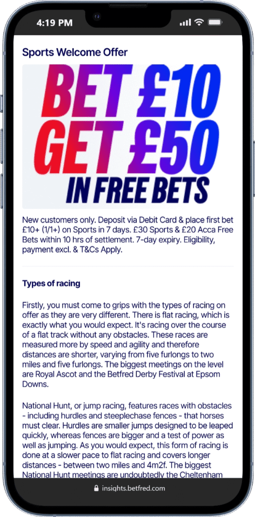 Betfred Best Odds Guaranteed Explained