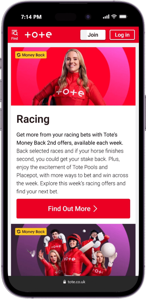 Tote racing