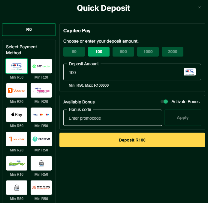 Step-by-Step: How to Use the Mzansibet Promo Code