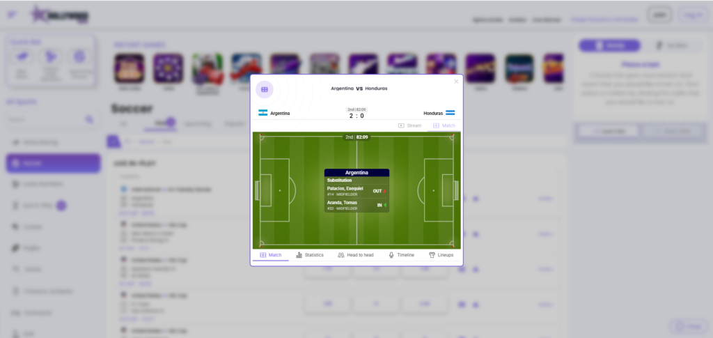 Hollywoodbets Live Betting