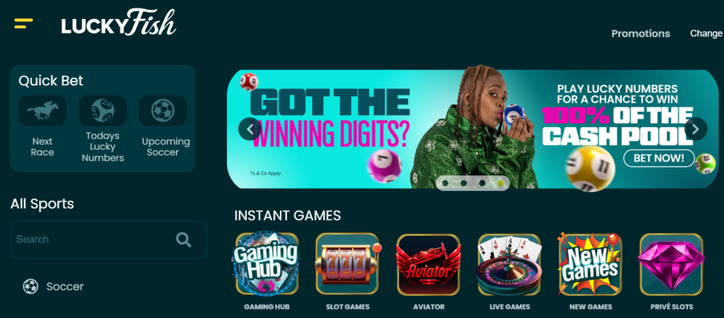 Lucky Fish promo code